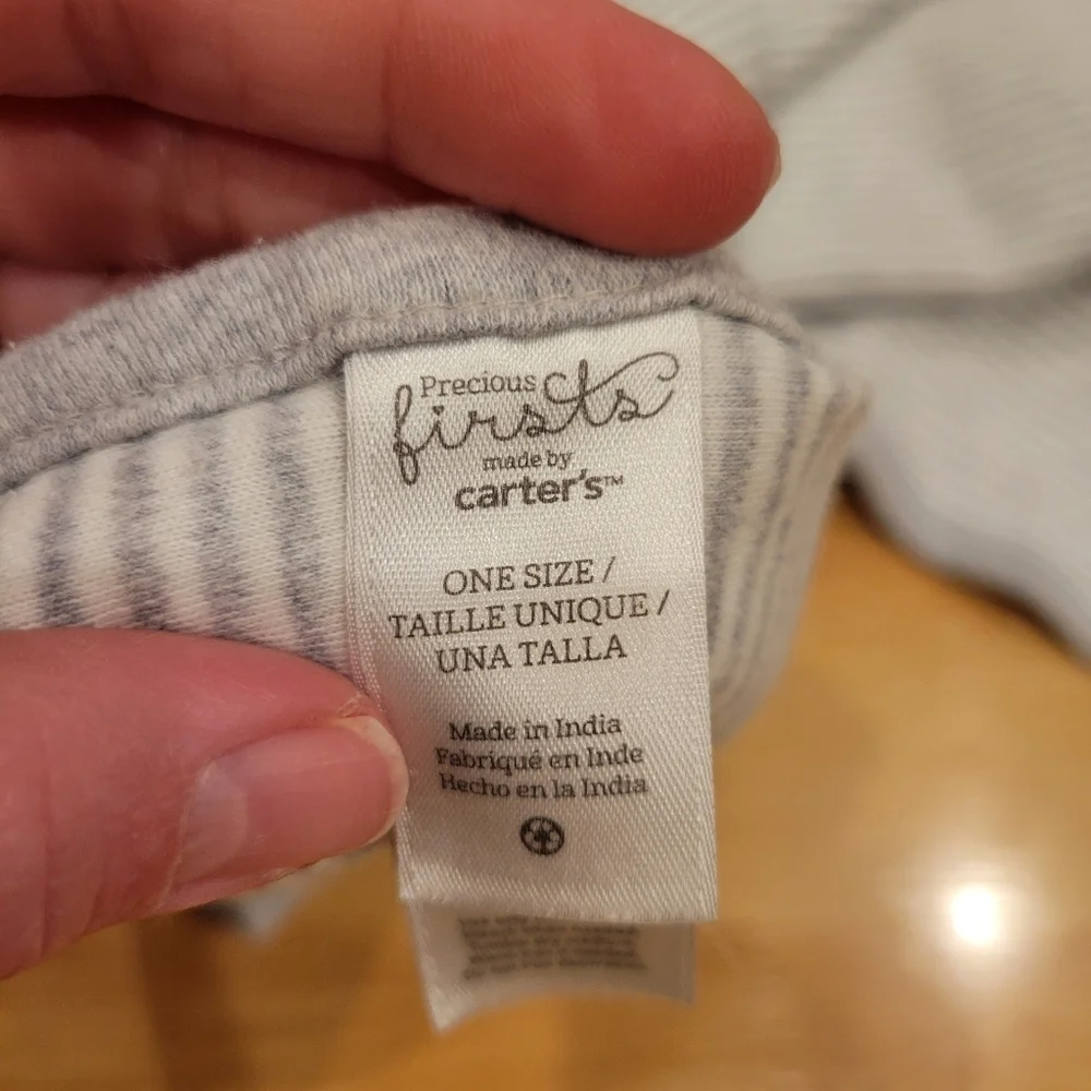 Carter's Swaddle Me 100% Cotton Recieving Blanket Swaddle Blanket Bundle